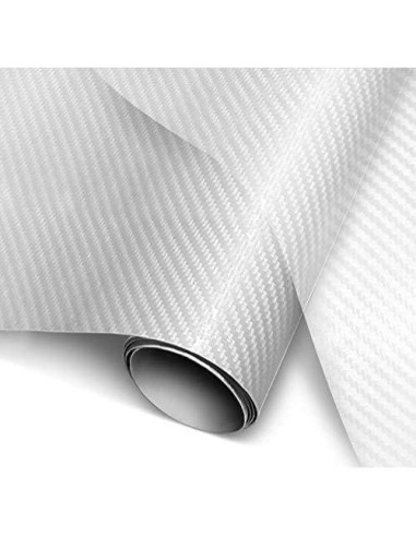 Folie colantare auto Carbon 3D Transparent (3m x 1,27m)