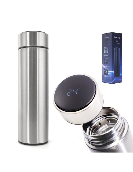 |AutoNeo.roRecipient Termos SMART CUP LED, 500ml, cu afisaj temperatura