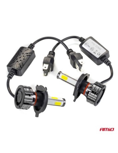 |AutoNeo.roInstalatie LED COB 2Side AMiO, compatibil H4