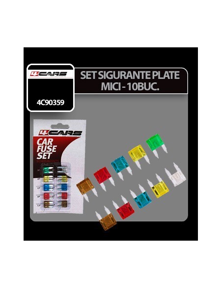 |AutoNeo.roSet sigurante plate mici 10buc - 4Cars