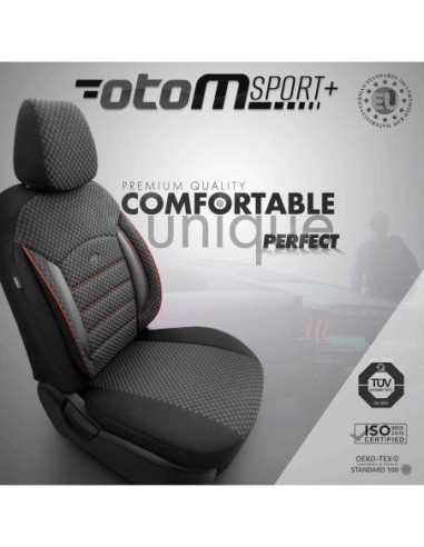 |AutoNeo.roSet huse scaun auto PREMIUM, Universale, fractionate, OTOM SPORT PLUS 102