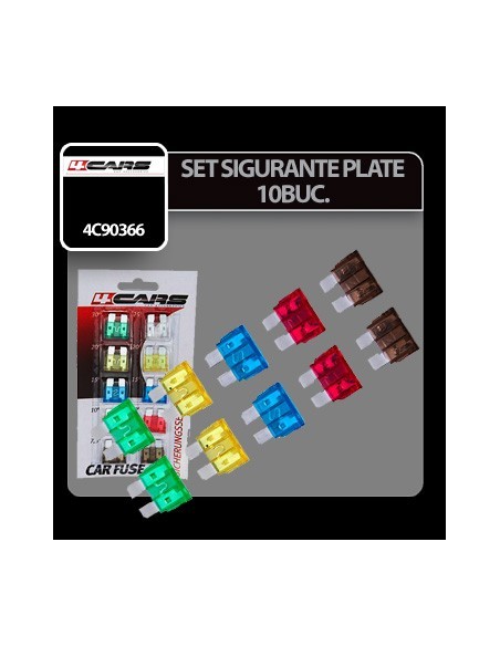|AutoNeo.roSet sigurante plate 10buc - 4Cars