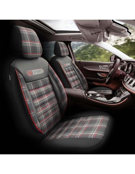 |AutoNeo.roSet huse scaun auto PREMIUM, Universale, fractionate, OTOM GTI SPORT 801