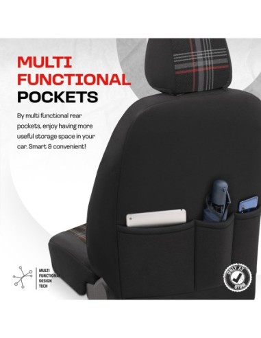 |AutoNeo.roSet huse scaun auto PREMIUM, Universale, fractionate, OTOM GTI SPORT 801