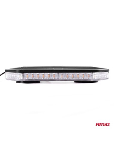 |AutoNeo.roRampa luminoasa girofar, culoare Orange, alimentare 12/24V, 48 LED-uri, protectie IP56, montaj cu magnet
