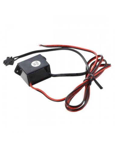 |AutoNeo.roFir Neon Auto "EL Wire" culoare Rosie, lungime 1M, alimentare 12V, droser inclus