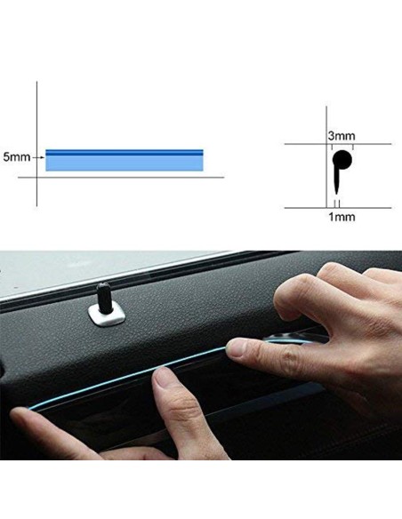 |AutoNeo.roFir Neon Auto "EL Wire" culoare Mov, lungime 2M, alimentare 12V, droser inclus