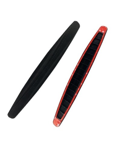 |AutoNeo.roSet 2 bandouri de protectie bara, culoare Negru, finisaj Carbon