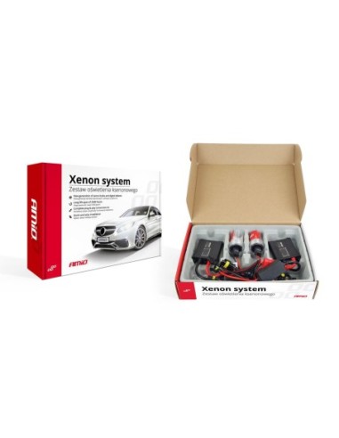 Kit XENON AC model SLIM, compatibil H1, 35W, 9-16V, 4300K