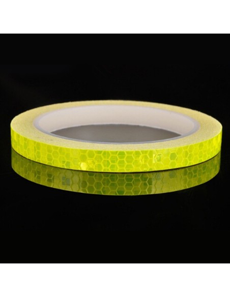 |AutoNeo.ro2 x Sticker Reflectorizant "OUTLINE DECO", culoare GALBEN, dimensiune 1cm x 8m