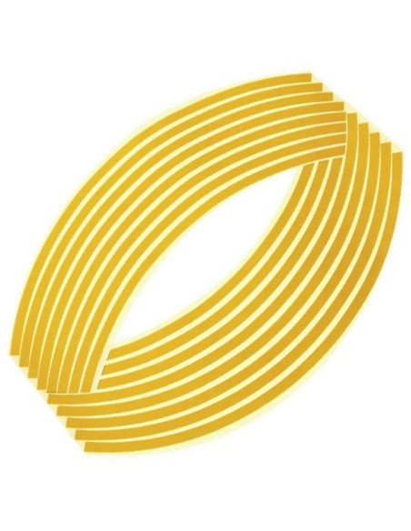 |AutoNeo.roSet 16 ornamente Reflectorizante pentru jante auto, moto, culoare Galben