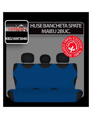 |AutoNeo.roHuse bancheta spate maieu Koszulki 2buc - Albastru