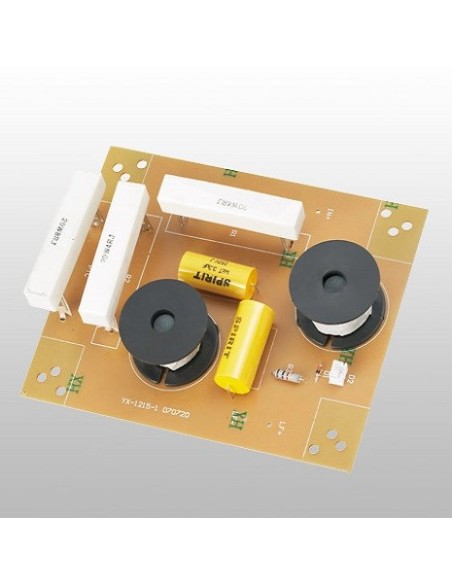 Filtru frecventa pasiv cu 2 cai, woofer + tweeter, 500W