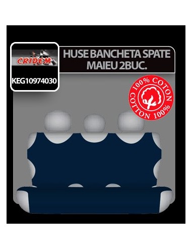|AutoNeo.roHuse bancheta spate maieu Koszulki 2buc - Albastru inchis
