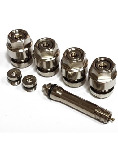 |AutoNeo.roSet 4 Valve Ascunse cromate, cu dispozitiv de umflare