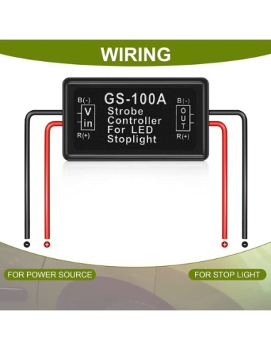|AutoNeo.roModul Strobo Flash pentru lampa Stop Frana, alimentare 12V - 24V, auto, moto, camion