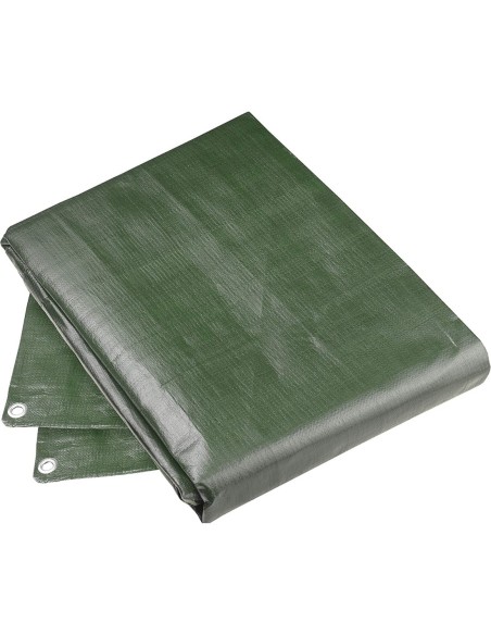 |AutoNeo.roPrelata Impermeabila cu ochiuri metalice de prindere, dimensiune 6,0m x 8,0m, densitate 120g/m2, culoare verde