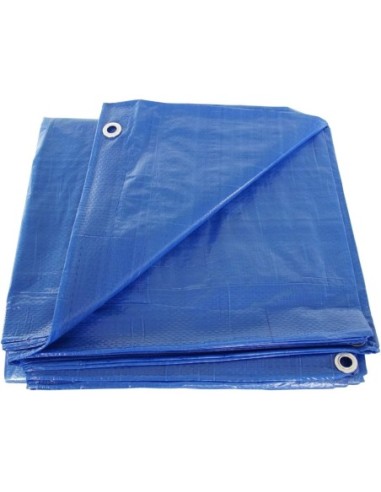 |AutoNeo.roPrelata Impermeabila cu ochiuri metalice de prindere, dimensiune 3,0m x 4,0m, densitate 80g/m2, culoare albastra