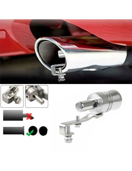 |AutoNeo.roFluier din aluminiu pentru toba marime S, compatibil cu motoare intre 1000 - 1600 cc