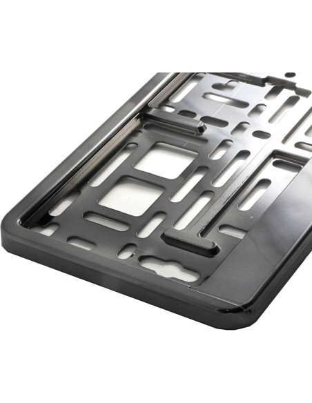 Suport numar inmatriculare din plastic, calitate Premium, culoare GRAFIT