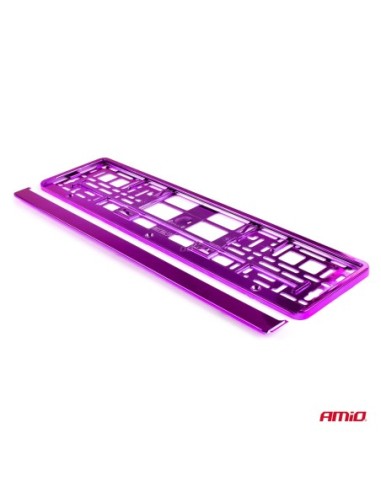 |AutoNeo.roSuport numar inmatriculare din plastic, calitate Premium, culoare VIOLET