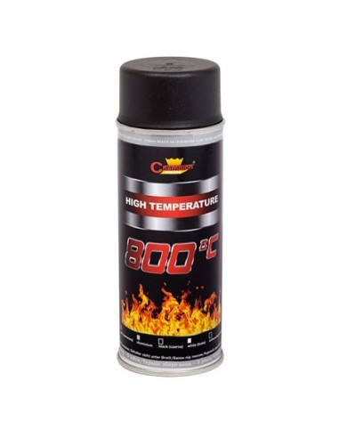 |AutoNeo.roSpray Vopsea Rezistenta Termic pentru Etrieri, culoare Negru, 400ml, Champion Color, 800 °C