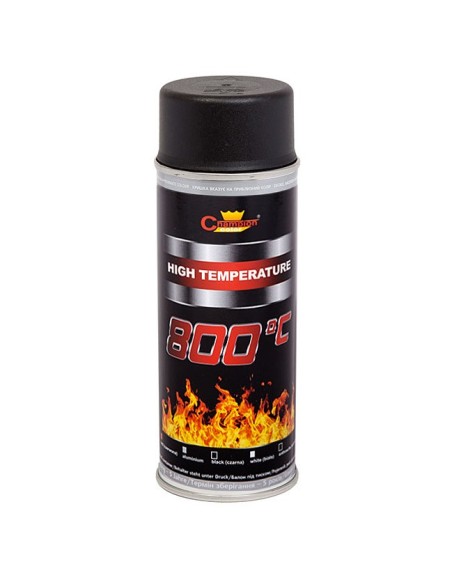 |AutoNeo.roSpray Vopsea Rezistenta Termic pentru Etrieri, culoare Negru, 400ml, Champion Color, 800 °C