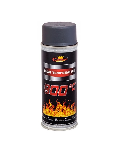 |AutoNeo.roSpray Vopsea Rezistenta Termic pentru Etrieri, culoare Antracit, 400ml, Champion Color, 800 °C