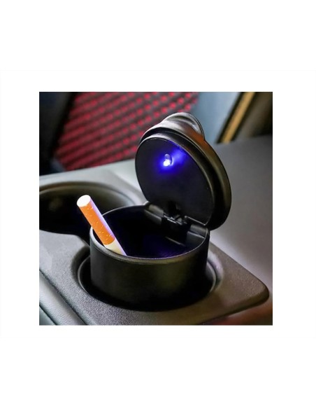 Scrumiera auto suplimentara cu iluminare LED PLS38