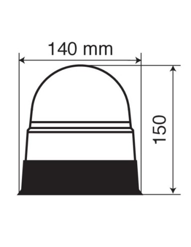 |AutoNeo.roGirofar stroboscopic galben LED 12/24V RL-5