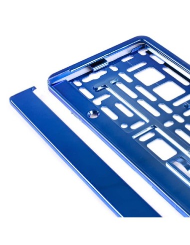 |AutoNeo.roSuport numar inmatriculare din plastic, calitate Premium, culoare ALBASTRA