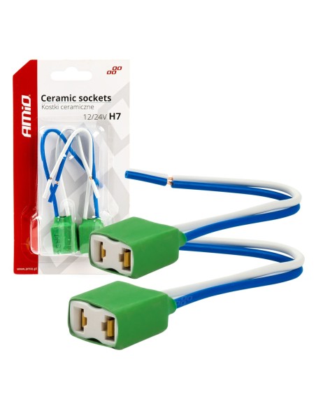 |AutoNeo.roSet 2 mufe ceramice soclu H7, rezistente termic