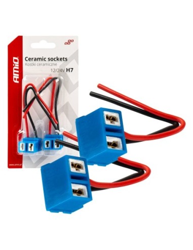 |AutoNeo.roSet 2 mufe ceramice soclu H7, rezistente termic, L Shape