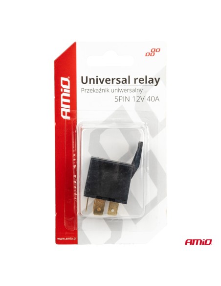 |AutoNeo.roReleu auto universal cu 5 pini, tensiune 12V, 40A