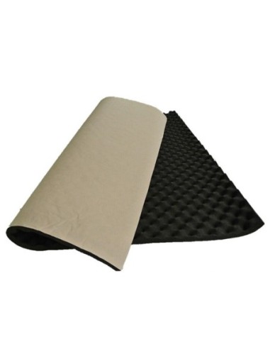 |AutoNeo.roMaterial insonorizant auto adeziv reliefat, dimensiune 80cm x 50cm x 15mm, culoare Neagra