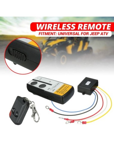 |AutoNeo.roModul cu 2 telecomenzi Wireless pentru actionare Troliu, destinatie Off-Road, ATV, SSV, QUAD (AVX-T290519-8)