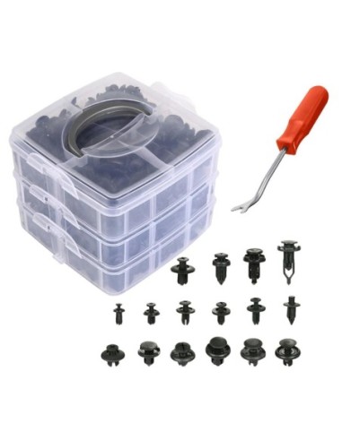 |AutoNeo.roSet 625 clipsuri auto universale pentru montaj cu extractor inclus