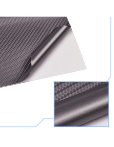 |AutoNeo.roFolie colantare auto Carbon 5D Lacuit Argintiu (3,0m x 1,52m)