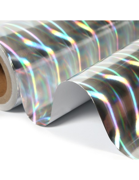 |AutoNeo.roFolie HOLOGRAFICA pentru colantare elemente auto, 200g/mp, printabila Pigment, Laser, Solvent, UV (3m x 60cm)