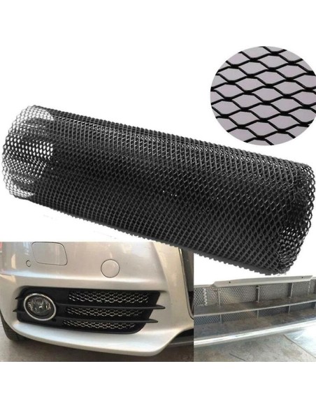 |AutoNeo.roGrila Sport Tuning din Aluminiu, dimensiune 100 x 33cm, decupabila, culoare Neagra