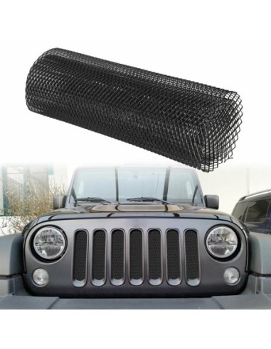 |AutoNeo.roGrila Sport Tuning din Aluminiu, dimensiune 100 x 33cm, decupabila, culoare Neagra