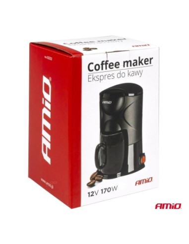 |AutoNeo.roCafetiera auto pentru autoutilitare si microbuze, alimentare 12V, putere 170W, volum 150ml