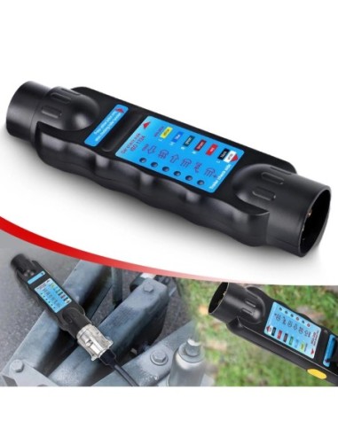 |AutoNeo.roTester Profesional pentru prize, fise si instalatii electrice remorca cu adaptoare 13/7 si 7/13