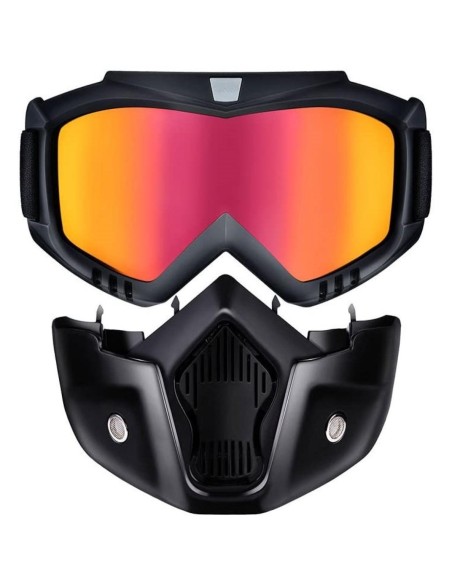 |AutoNeo.roMasca de Protectie cu Ochelari Detasabili, cu destinatie Moto, ATV, SSV, QUAD