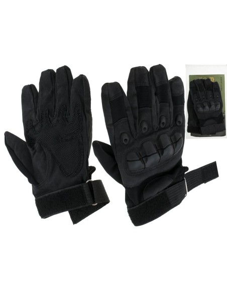|AutoNeo.roManusi Tactice cu elemente de protectie, marime L, cu destinatie Moto, ATV, SSV, QUAD, culoare Neagra