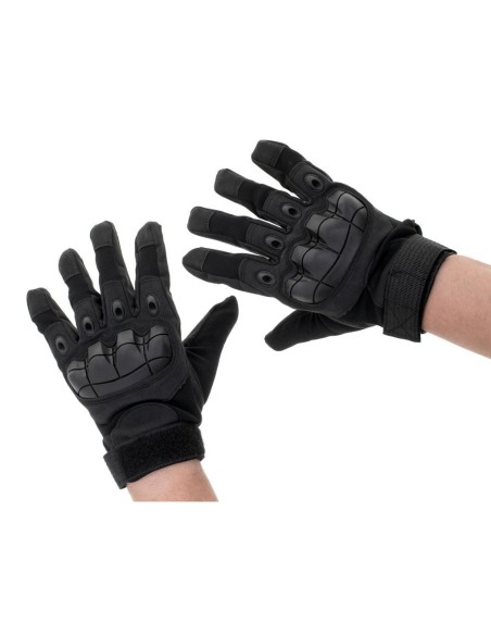 |AutoNeo.roManusi Tactice cu elemente de protectie, marime XL, cu destinatie Moto, ATV, SSV, QUAD, culoare Neagra