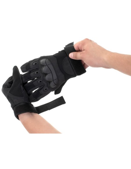 |AutoNeo.roManusi Tactice cu elemente de protectie, marime XL, cu destinatie Moto, ATV, SSV, QUAD, culoare Neagra