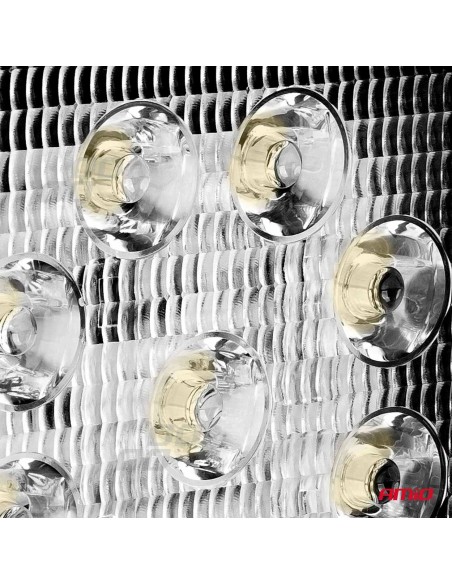 |AutoNeo.roProiector LED pentru Off-Road, ATV, SSV,  culoare 6500K, LED FLOOD,, tensiune 9 - 36V, dimensiune, 110 x 110 mm