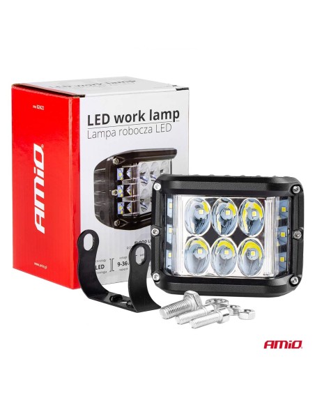 |AutoNeo.roProiector LED pentru Off-Road, ATV, SSV,  culoare 6500K, cu doua functii, tensiune 9 - 36V, dimensiune, 110 x 75 mm