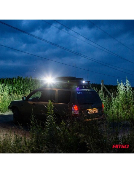 |AutoNeo.roProiector LED pentru Off-Road, ATV, SSV,  culoare 6500K, 28 LED-uri, tensiune 9 - 36V, dimensiune 136 x 80 mm